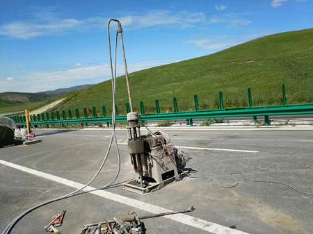 镇原公路地基基础注浆加固